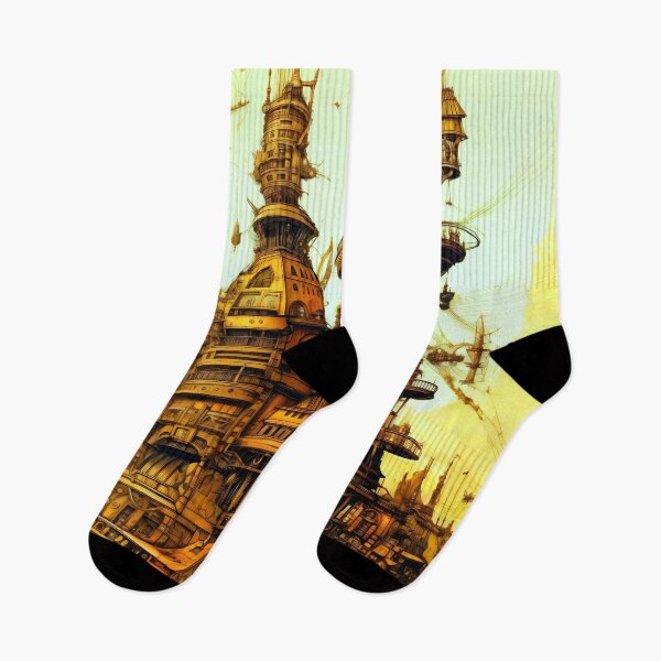 Item preview, Victorian Steampunk Architecture designed and sold by entwithanaxe.