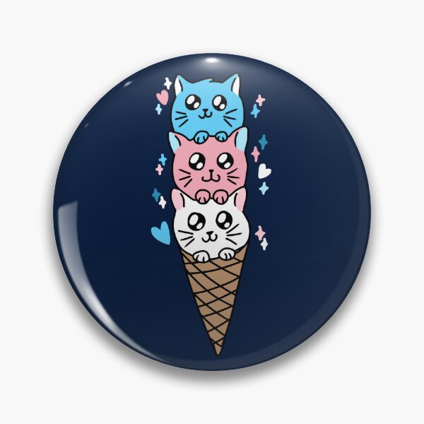 Artikelvorschau, Transgender-Eiscreme-Katze entworfen und verkauft von WeirdQueer.