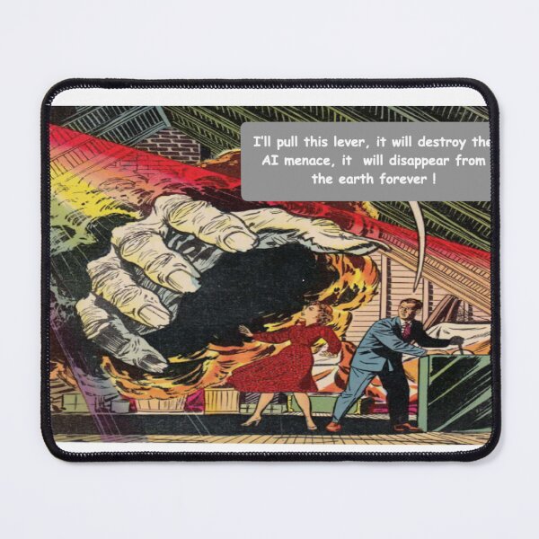 Item preview, Artificial Intelligence Menace is HERE! designed and sold by Chinaspaces.