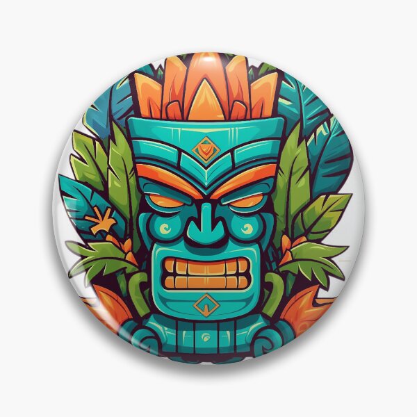 Item preview, Tiki King designed and sold by Kona Cat Creationz.
