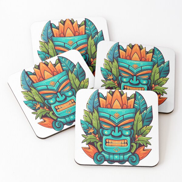 Item preview, Tiki King designed and sold by Kona Cat Creationz.