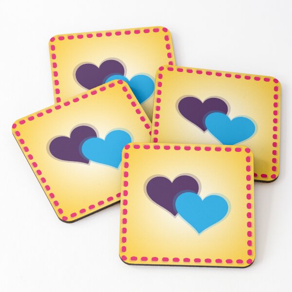 Item preview, New Polyamory Hearts Patch / New Polyamory Pride Flag Colors designed and sold by MaddieMade.