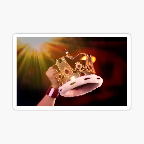 Freddie Mercury's Crown Sticker