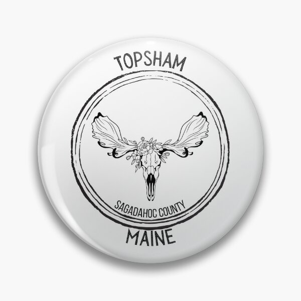 Item preview, Topsham Maine Moose Skull designed and sold by Ashley Gagnon.
