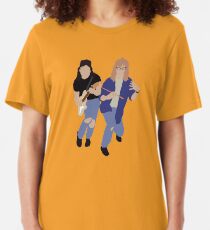 Wayne's World Minimal Style Slim Fit T-Shirt