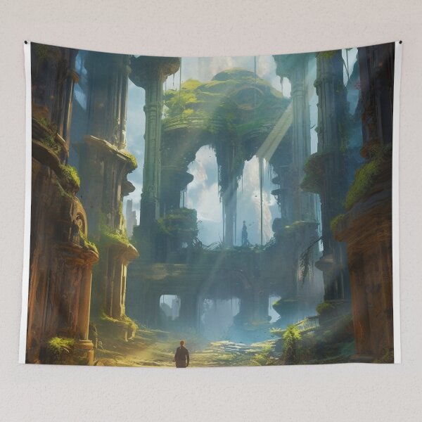 Item preview, Whispered Codes Unveiled: Journeys through Dusty Libraries and Forgotten Lands designed and sold by oanaunciuleanu.