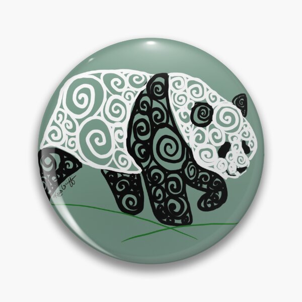 Item preview, Happy Swirl Panda designed and sold by WonderlandWhims.