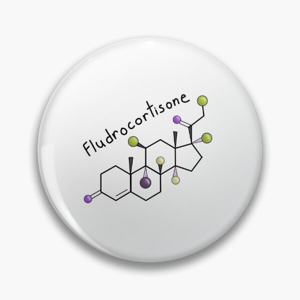 Item preview, Fludrocortisone Chemical Structure  designed and sold by EmyBeeDesigns.