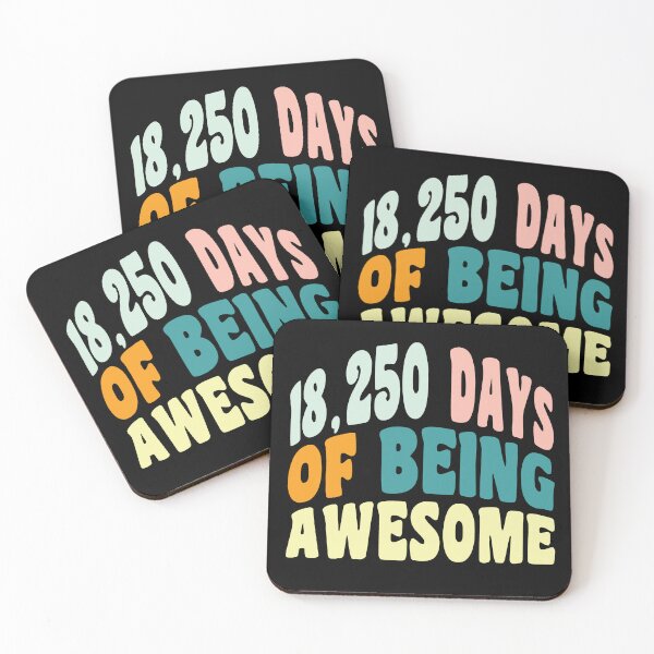 Item preview, 50th Birthday 18,250 Days of Being Awesome designed and sold by GaryDobson.