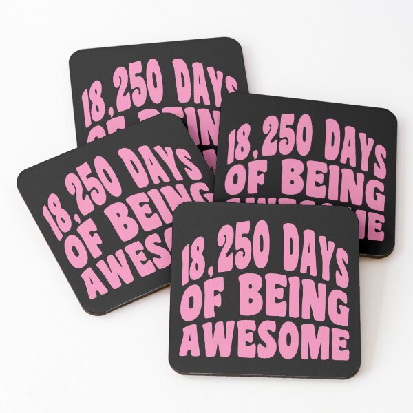 Item preview,  50th Birthday 18,250 Days of Being Awesome designed and sold by GaryDobson.