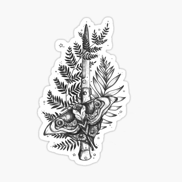 The Last Of Us Ellie Tattoo Sticker for Sale by Dreamcatcher11