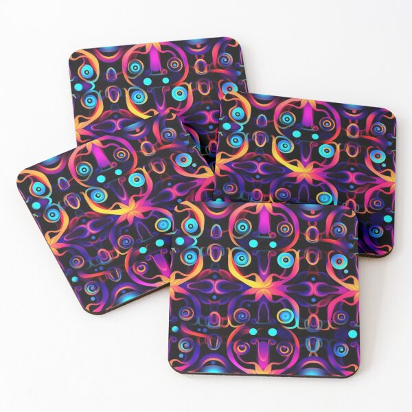 Item preview, Colors in Fusion. Immerse yourself in the Abstract Art of Neon. designed and sold by SBD-Shop.