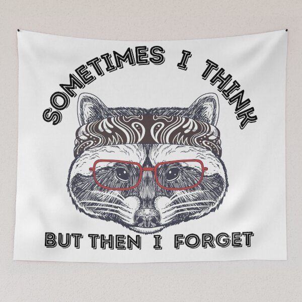 Item preview, Sometimes I Think But Then I Forget designed and sold by Harsh  Katariya.