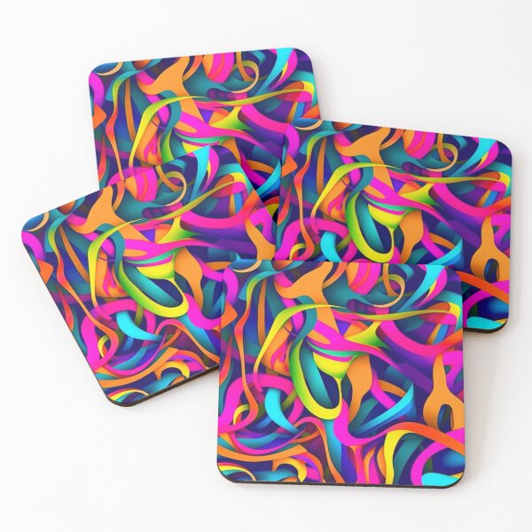 Item preview, Radiant Energy in Neon Shades. designed and sold by SBD-Shop.