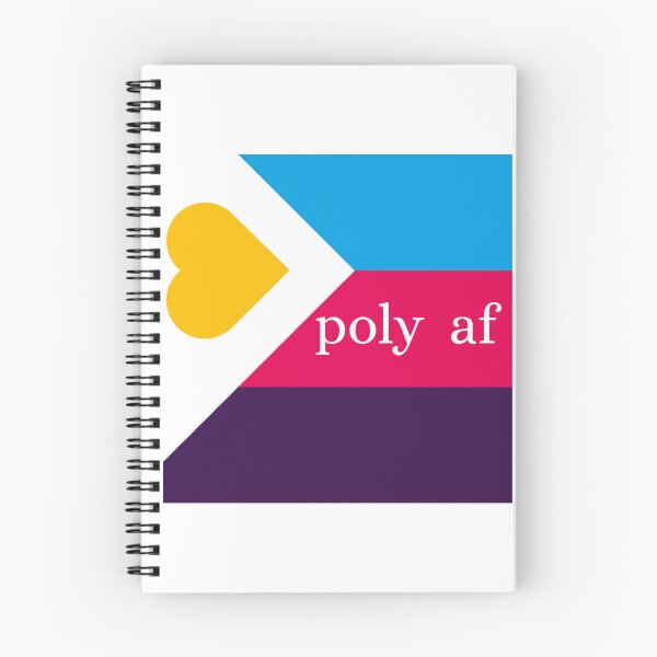 Item preview, Poly AF / Polyamorous Pride Flag designed and sold by MaddieMade.