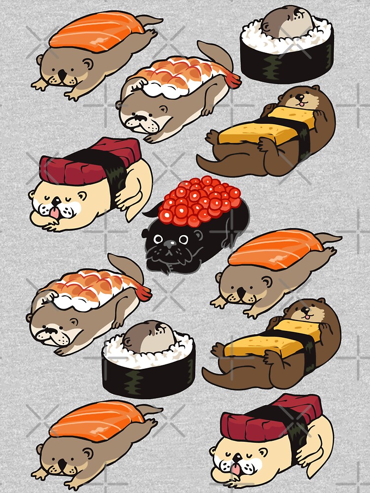 Sushi Otter by Huebucket