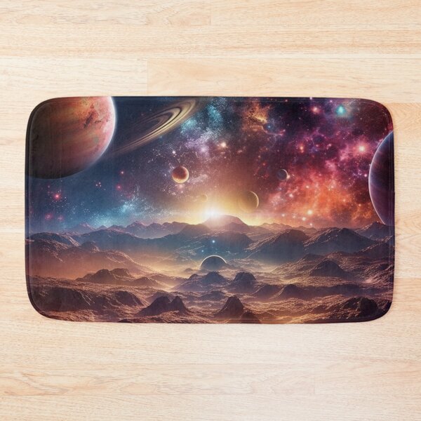 Item preview, "Stellar Symphony: Celestial Worlds Gazing into the Cosmos" designed and sold by Lunashop3624.