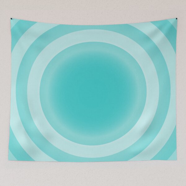 Item preview, Cyan Circle designed and sold by BrowniesShop04.