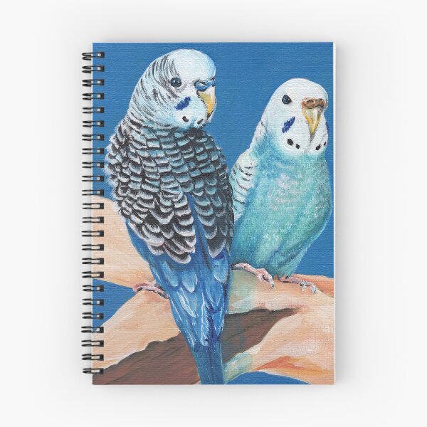 Item preview, Pair of Budgerigar designed and sold by KerryLovesMelb.