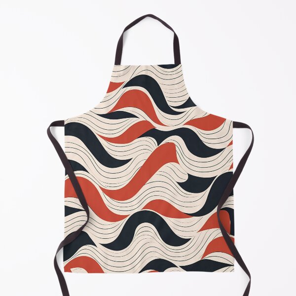 Item preview, Elegant Wavy Lines - Bold Color Scheme designed and sold by SweetWhiskers.