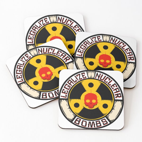 Item preview, Legalize Nuclear Bombs designed and sold by Spinner-vision.
