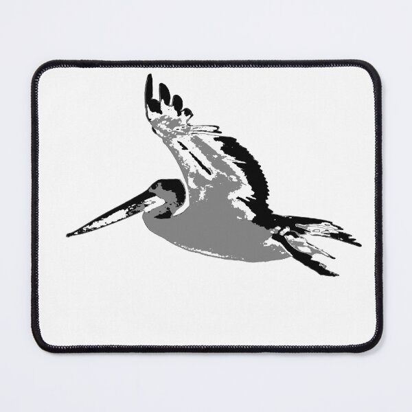 Item preview, Pelican Flying in Black & White! designed and sold by Mickangelhere.