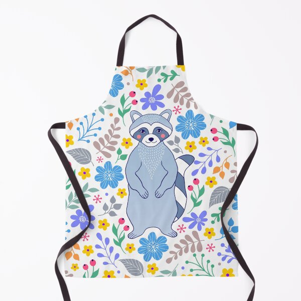 Item preview, Floral Raccoon Pattern Design designed and sold by Harsh Katariya.
