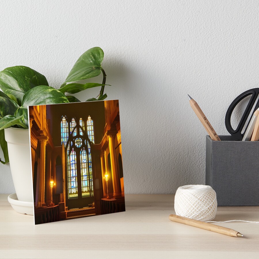 Item preview, Art Board Print designed and sold by LenCarol.