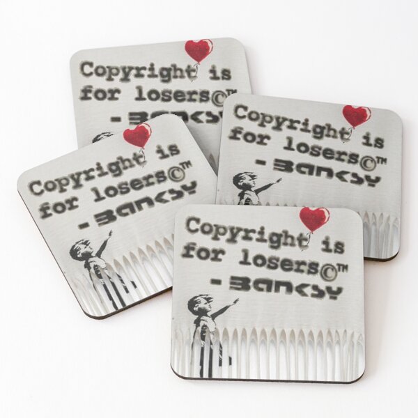 Item preview, Los derechos de autor de Banksy no son para perdedores Banksy designed and sold by Betojimenez13.