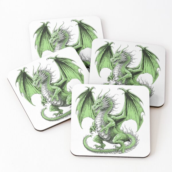 Item preview, green dragon color changeable - Different logo size, position, color? Email me - designed and sold by Picture-Art.