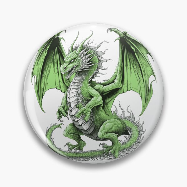 Item preview, green dragon color changeable - Different logo size, position, color? Email me - designed and sold by Picture-Art.