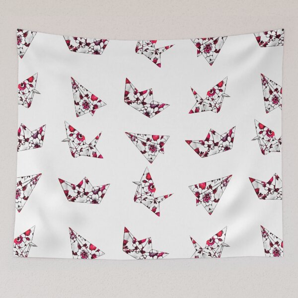 Item preview, Paper planes, cranes, and boats  designed and sold by Corinne Alexa Jackson.