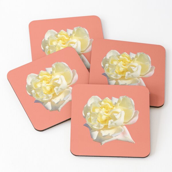 Item preview, Yellow Rose on Peach designed and sold by STHogan2.