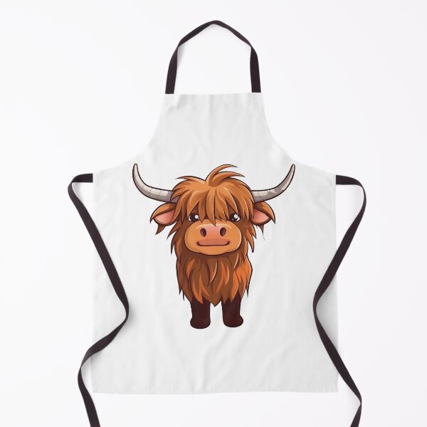 Item preview, Chibi Highland Cow Image designed and sold by PopPopGfx.