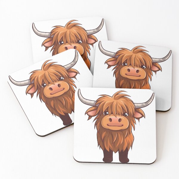Item preview, Chibi Highland Cow Image designed and sold by PopPopGfx.