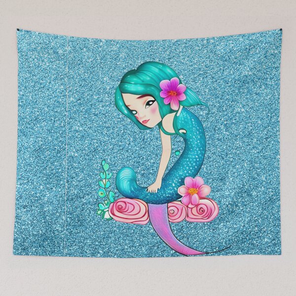Item preview, Miss Sea Maiden Mermaid Undersea Glitter designed and sold by purplesensation.