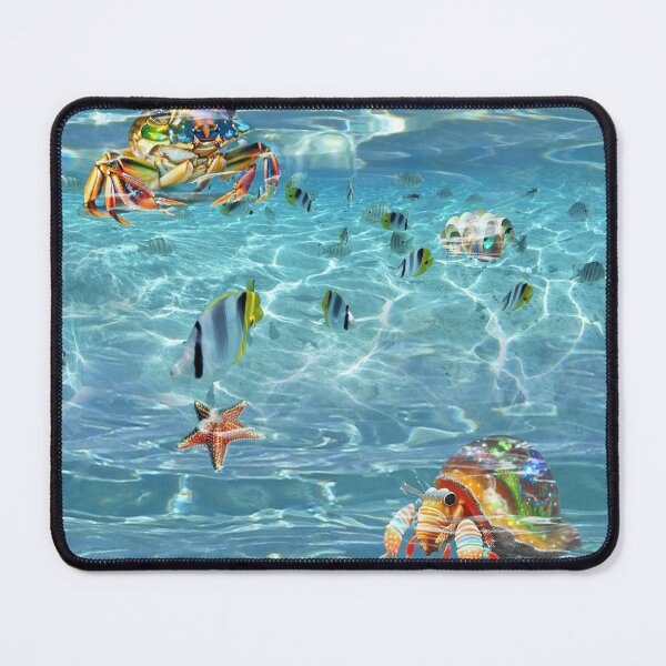 Item preview, seabed,  crab, cancer, star, fish designed and sold by Maria Mihailova.