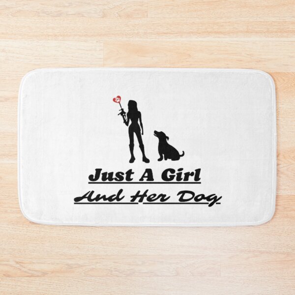 Item preview, Just A Girl And Her Dog - quotes designed and sold by AnimalWorldArtt.