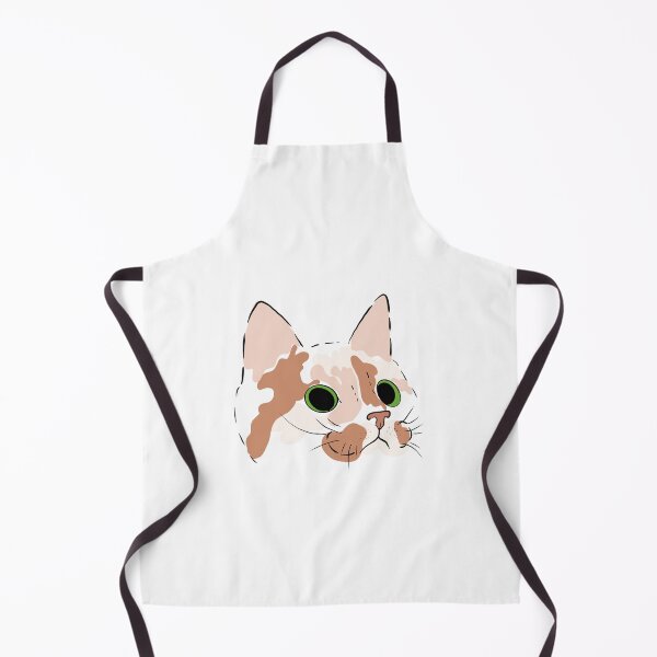 Item preview, Cute cat art,cat with green clasps.Beautiful cute kitten designed and sold by Anhen-new-style.