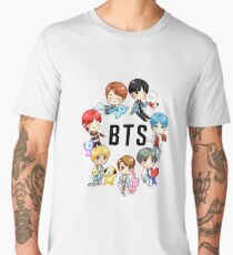 BTS DNA X BT21 Men's Premium T-Shirt