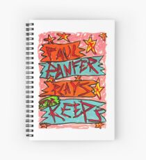 Paul Panfer Plays for Keeps Spiral Notebook