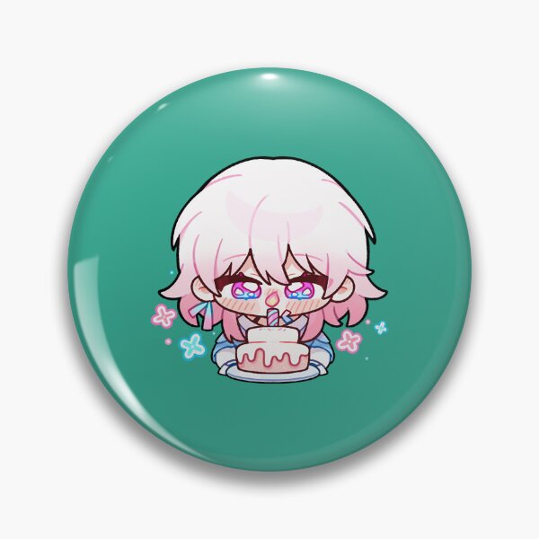 Item preview, March 7th Chibi - Honkai Star Rail  designed and sold by AnimeHedorose.