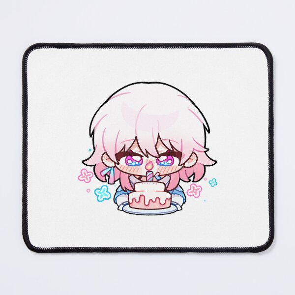 Item preview, March 7th Chibi - Honkai Star Rail designed and sold by AnimeHedorose.