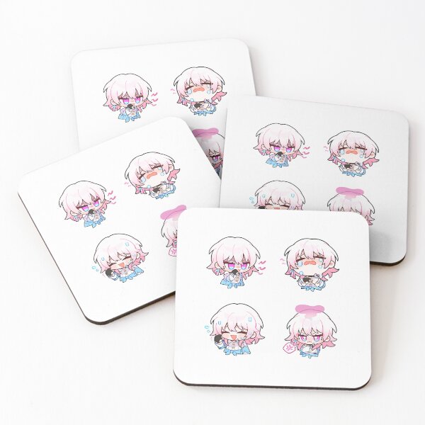 Item preview, March 7th Chibi Set - Honkai Star Rail  designed and sold by AnimeHedorose.