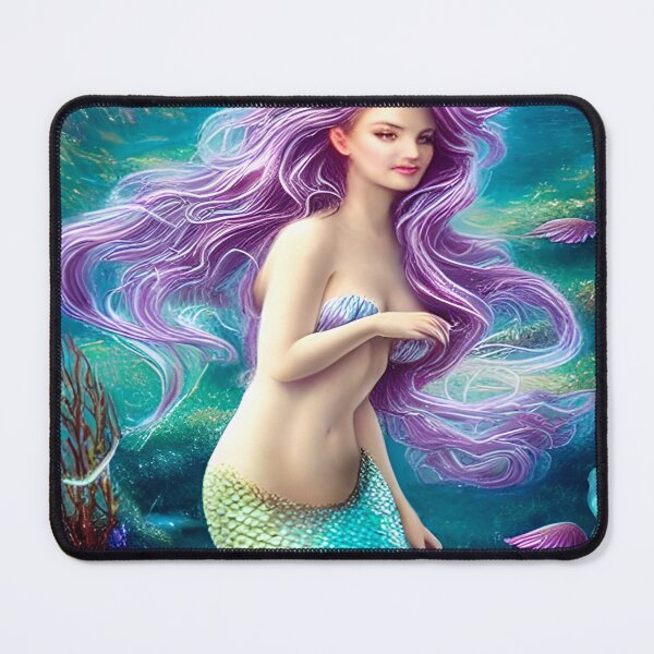Item preview, Alluring Mermaid Embrace Underwater designed and sold by purplesensation.