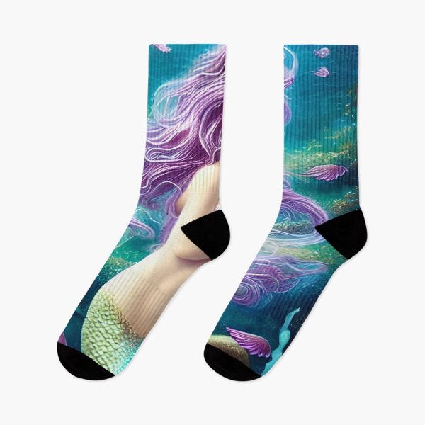 Item preview, Alluring Mermaid Embrace Underwater designed and sold by purplesensation.