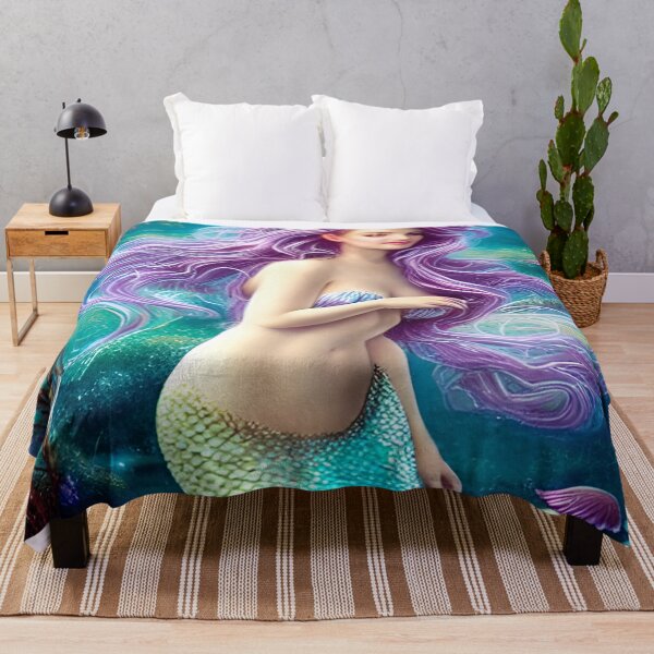 Item preview, Alluring Mermaid Embrace Underwater designed and sold by purplesensation.