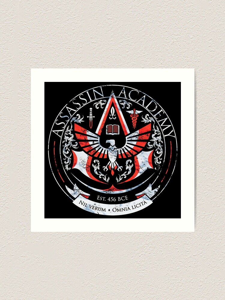 Assassin Academy Art Print By Almafa123 Redbubble