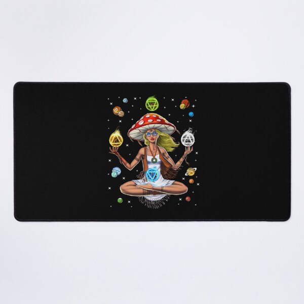 Item preview, Hippie Mushroom Yoga designed and sold by underheaven.
