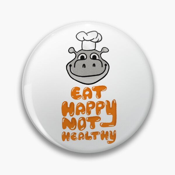 Item preview, Eat Happy Not Healthy designed and sold by hcandesign.